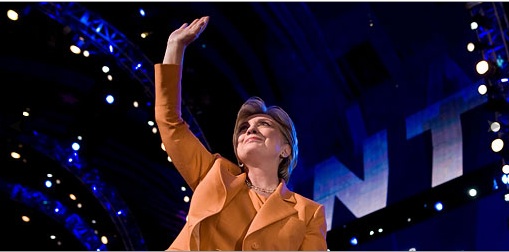 Hillary bids farewell ... for now