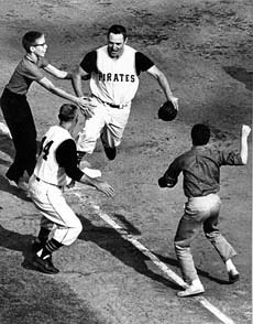 The Mazeroski Medal of Merit Mazeroski rounds third